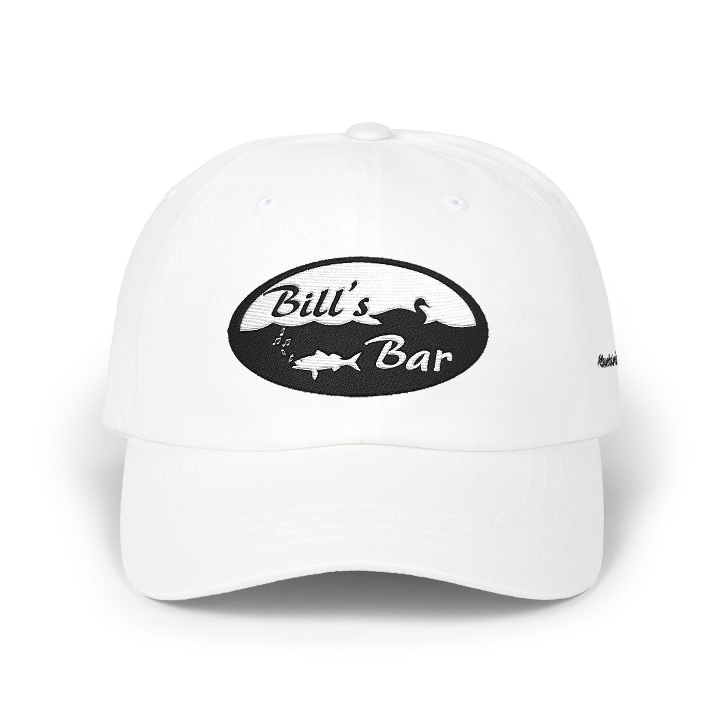 Bill's Bar Fishing Logo Dad Cap